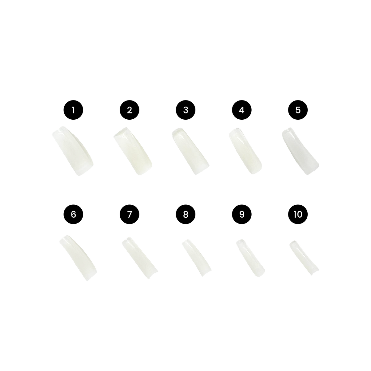 Refill Nail Tips - DIPD NAILS