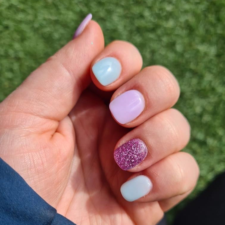 Mauve Crackle