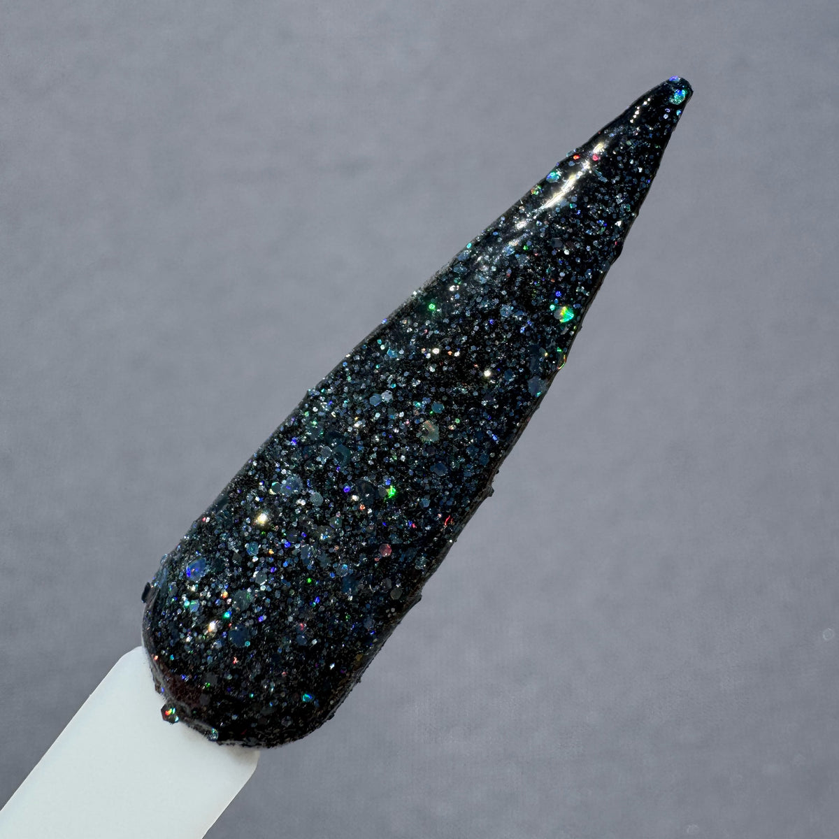 Cemetery Lane Dip Powder Glitter on swatch