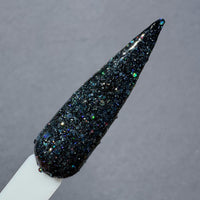 Cemetery Lane Dip Powder Glitter on swatch