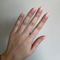 DIPD Nails Pink Veil Dip Powder Colour on natural nails