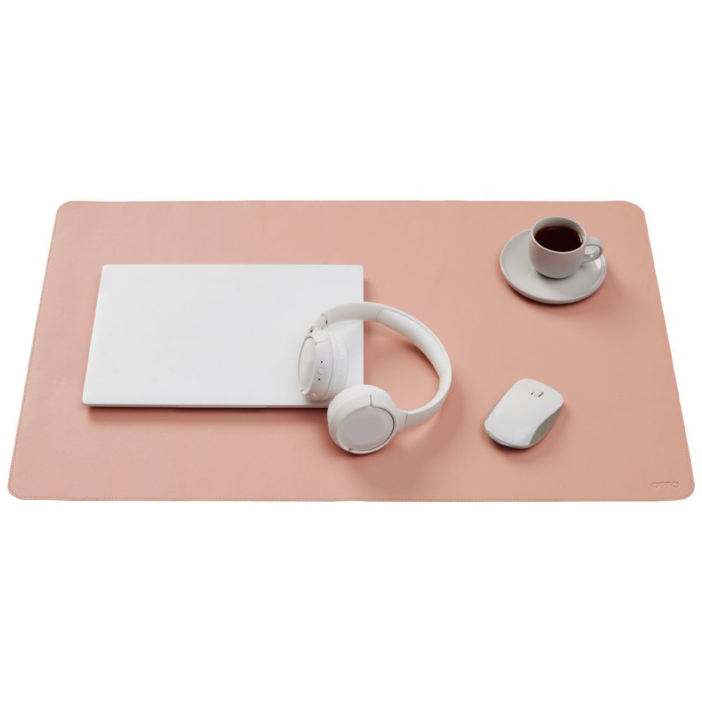 Pink Vinyl Desk Mat