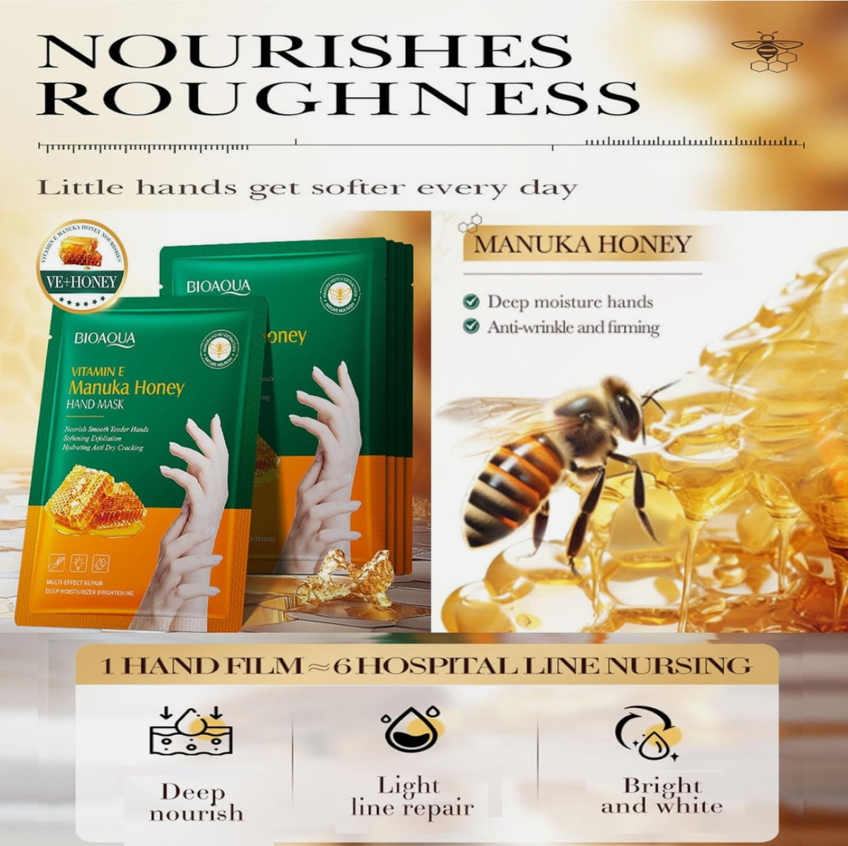 Manuka Honey Hand Mask | Hand Skincare