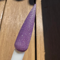 Iris purple shimmer swatch