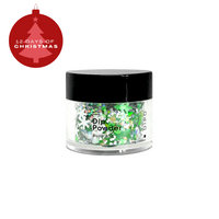 Snow Flake and Tree 3D Glitter