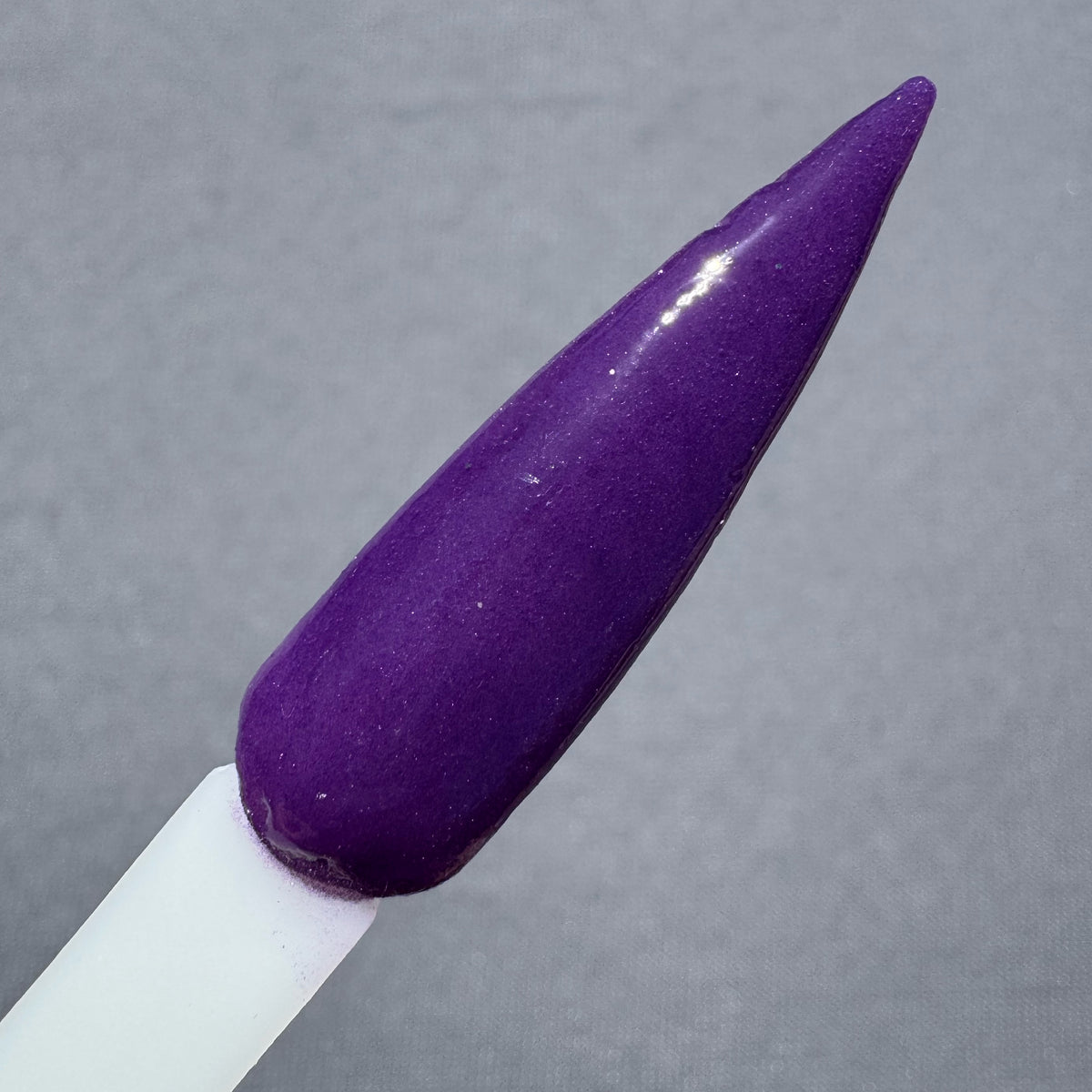 Poison Plum Dip Powder Swatch