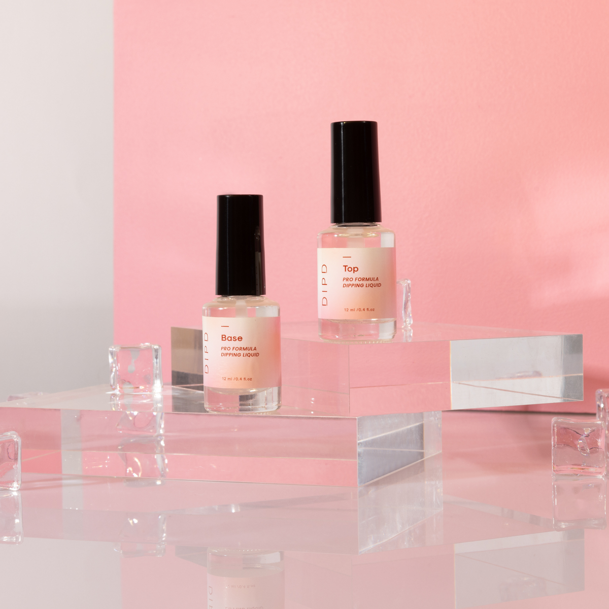 DIPD best selling pro liquid top and base coat for dip nails