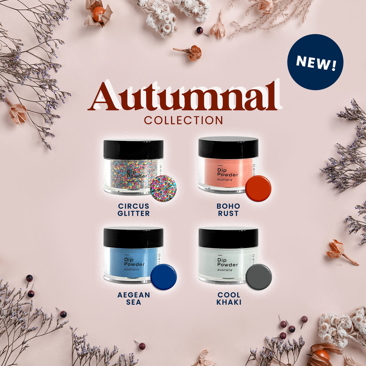 Autumnal Collection 4 Set