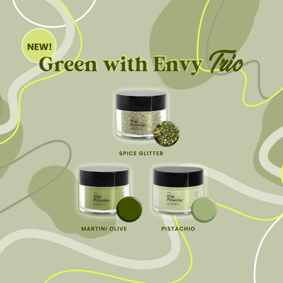 Green with Envy Trio