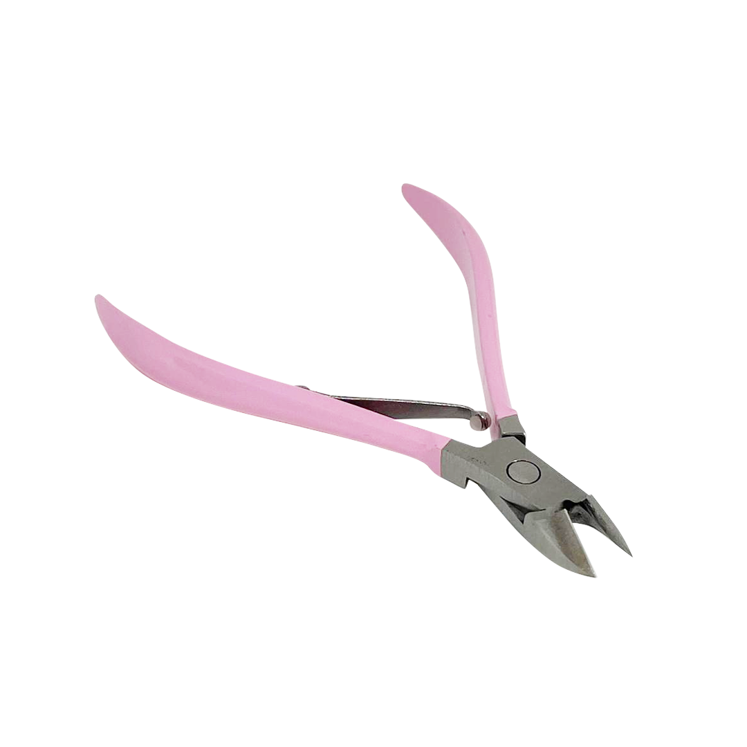 cuticle clippers for preparing dip powder nails at home or salon nails
