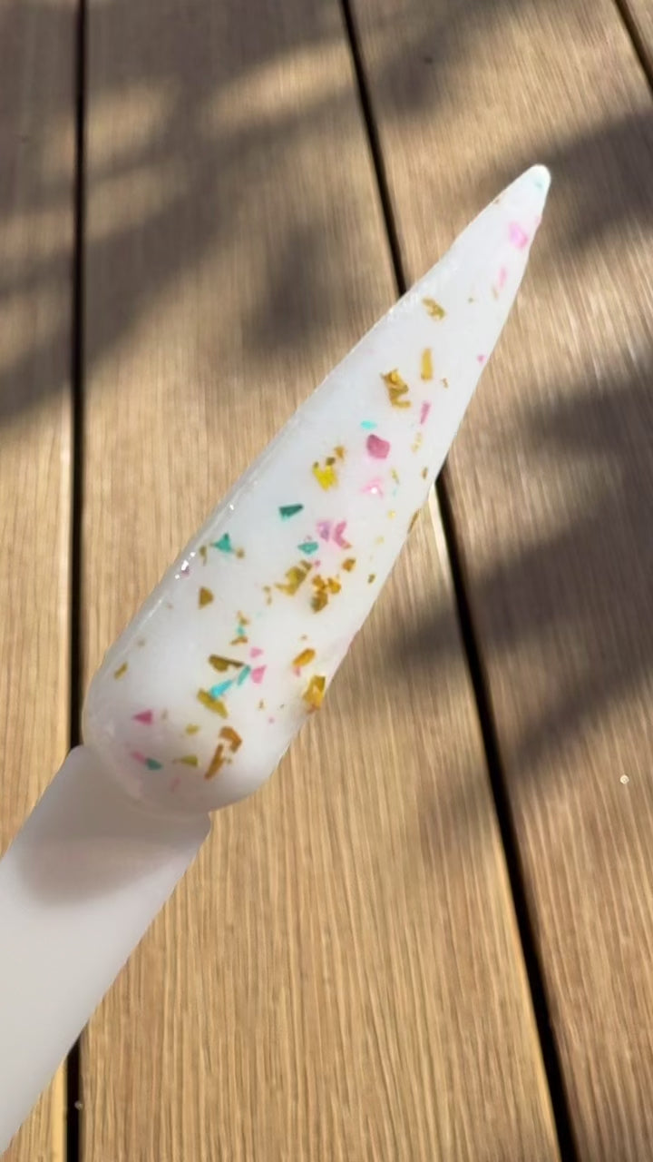 milk bloom from confetti milk collection