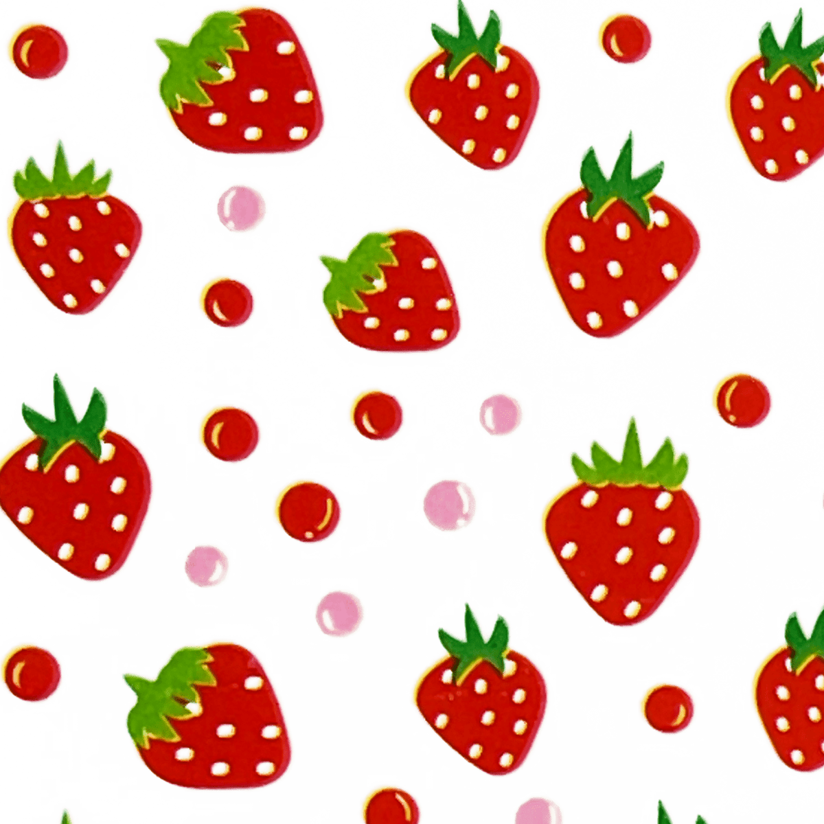 Strawberry Nail Stickers - DIPD NAILS